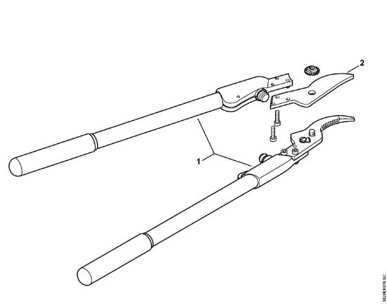 Å karje - Å karje za rezanje vej F200A-40 della Marca Stihl